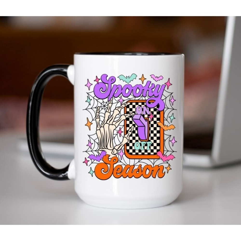 Spooky Season Coffee Mug, Halloween Coffee Cup - Picture 1 of 1